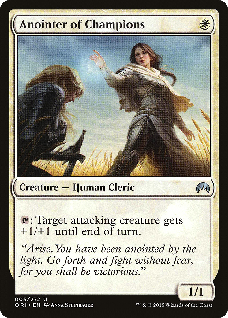 Anointer of Champions (ORI-003) - Magic Origins Foil