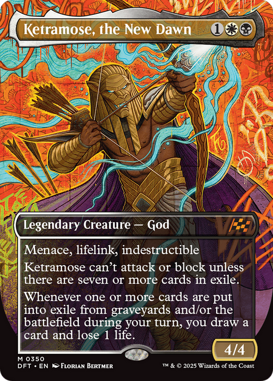 Ketramose, the New Dawn (DFT-350) - Aetherdrift (Borderless)