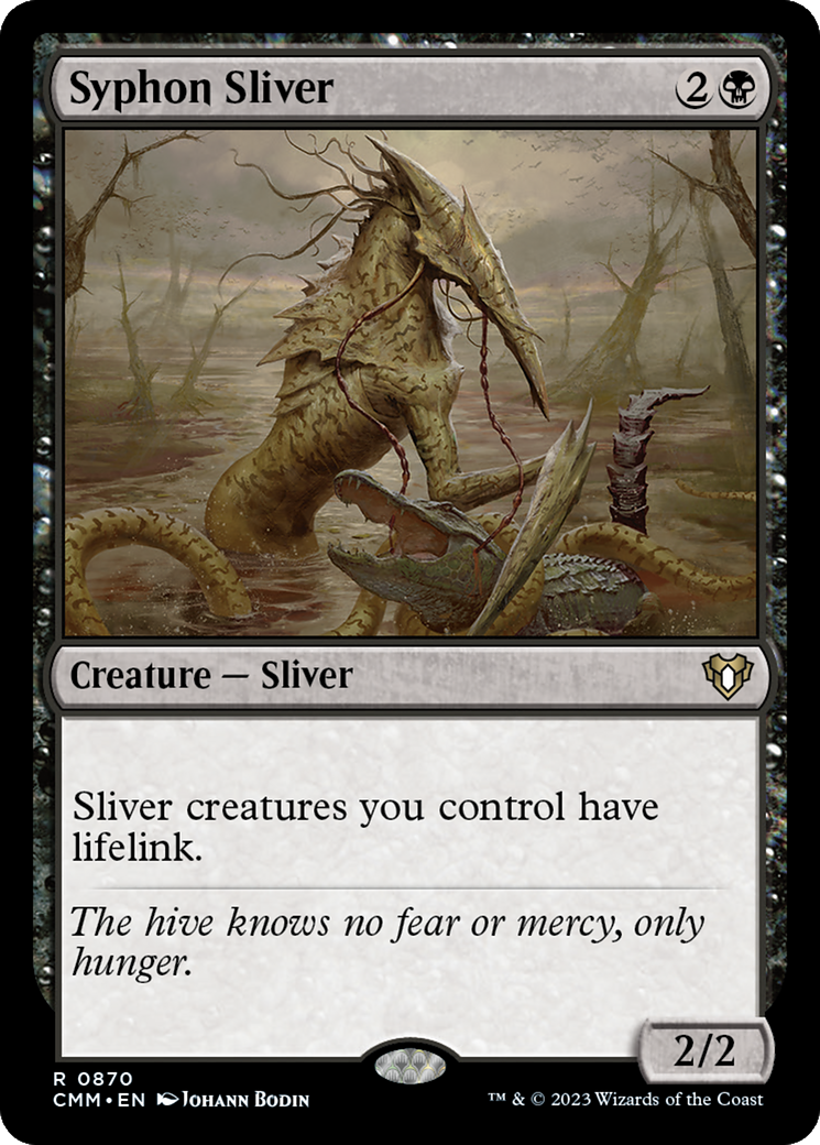 Syphon Sliver (CMM-870) - Commander Masters