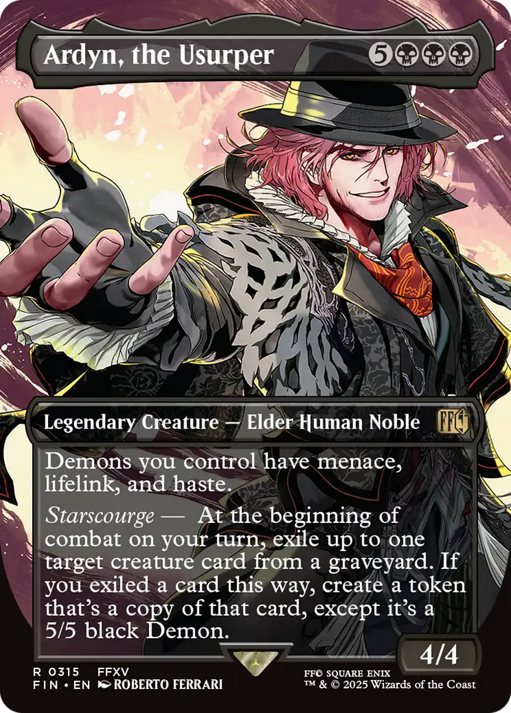 Ardyn, the Usurper (0315) (Borderless) (FIN-315) - FINAL FANTASY (Borderless)