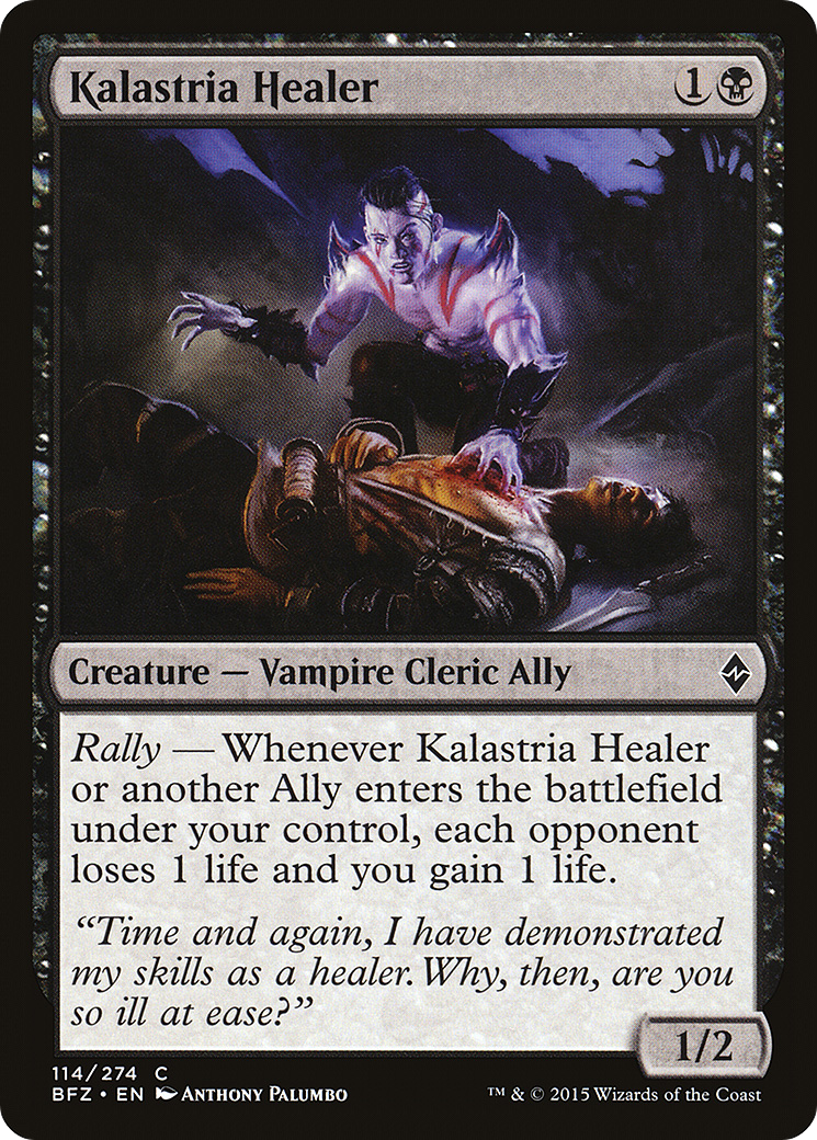 Kalastria Healer (BFZ-114) - Battle for Zendikar Foil