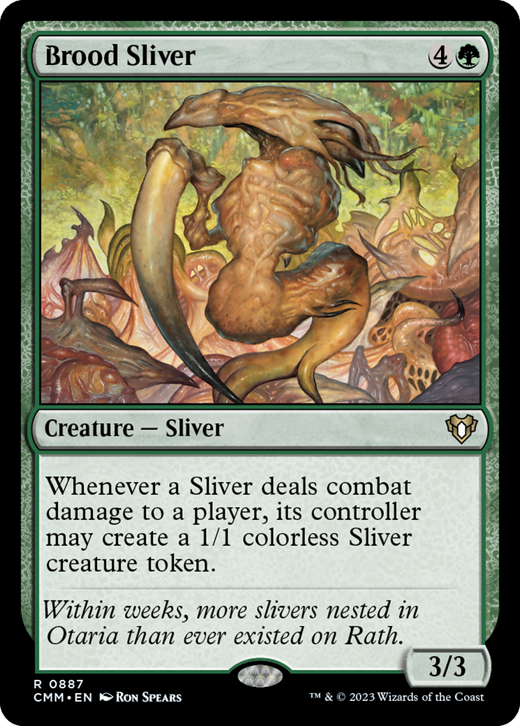 Brood Sliver (CMM-887) - Commander Masters