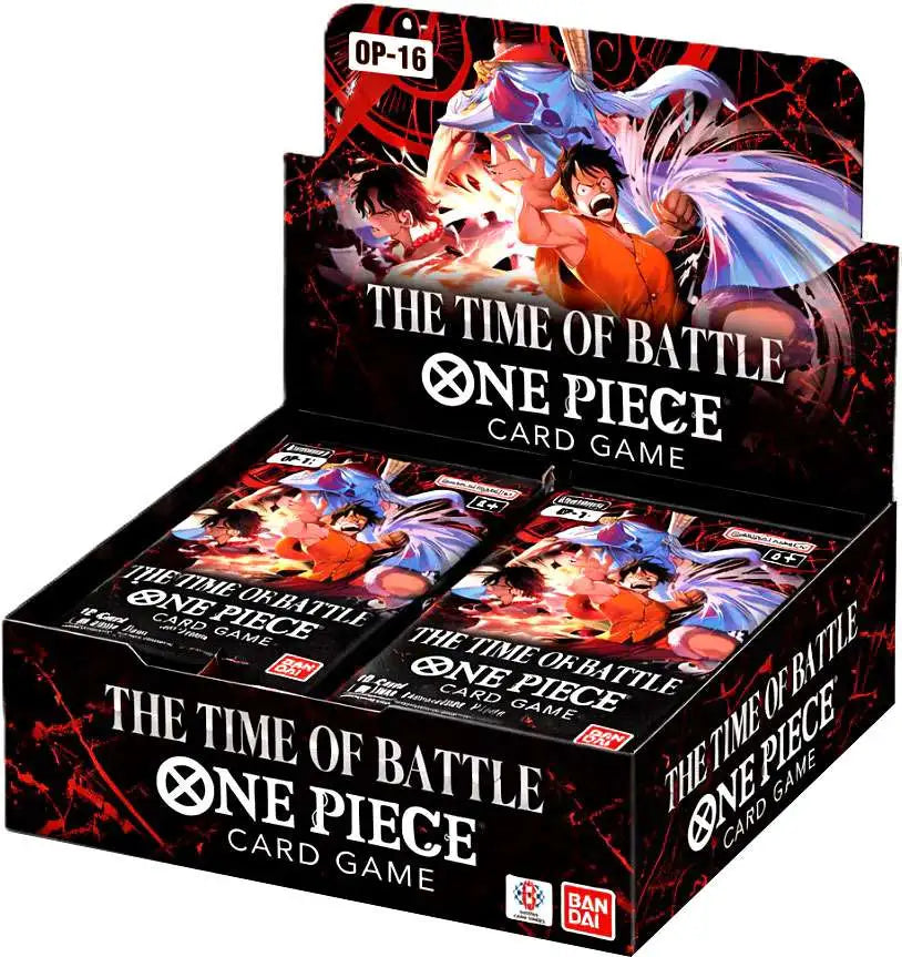 PREORDER! One Piece Card Game The Time of Battle [OP-16] Booster Box / –  Team Card Titan