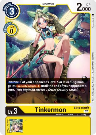 Tinkermon (BT10-030) - Xros Encounter
