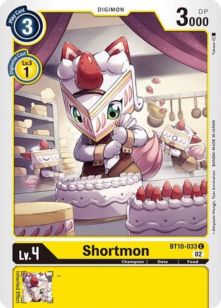 Shortmon (BT10-033) - Xros Encounter
