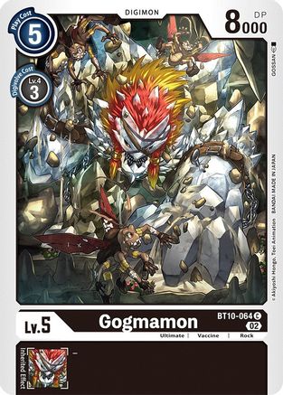 Gogmamon (BT10-064) - Xros Encounter