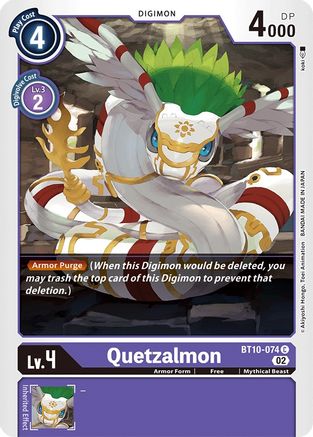 Quetzalmon (BT10-074) - Xros Encounter