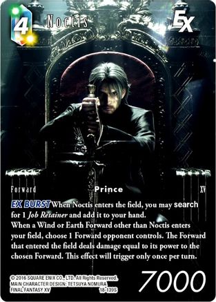 Noctis EX (Full Art) (18-139S) - Resurgence of Power Foil