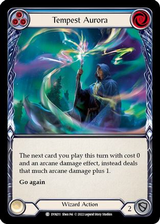 Tempest Aurora (Blue) (DYN211) - Dynasty
