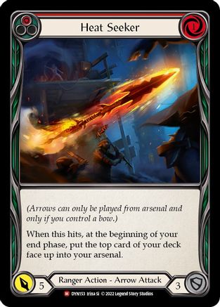 Heat Seeker (DYN153) - Dynasty Rainbow Foil