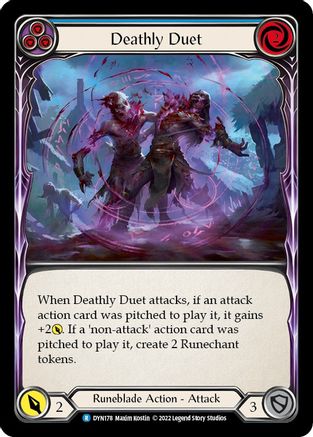 Deathly Duet (Blue) (DYN178) - Dynasty
