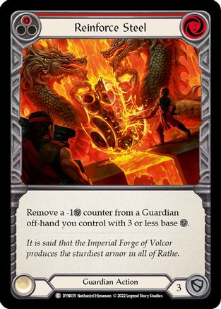 Reinforce Steel (Red) (DYN039) - Dynasty