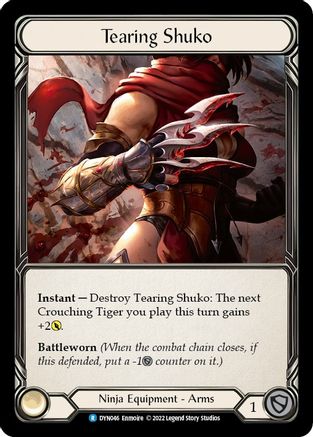 Tearing Shuko (DYN046) - Dynasty Cold Foil