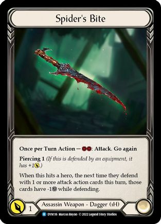 Spider's Bite (116) (DYN116) - Dynasty Rainbow Foil