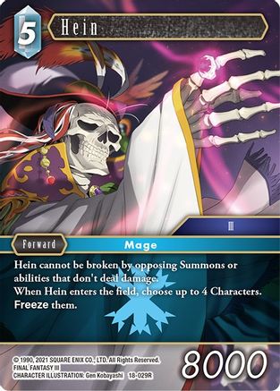 Hein (18-029R) - Resurgence of Power Foil