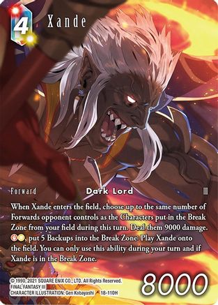 Xande (Full Art) (18-110H) - Resurgence of Power Foil
