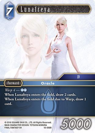 Lunafreya (18-098R) - Resurgence of Power Foil