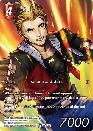 Zell (Full Art) (18-006C) - Resurgence of Power Foil