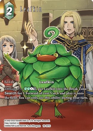 Leafkin (Full Art) (18-051C) - Resurgence of Power Foil