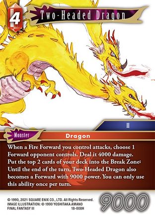 Two-Headed Dragon (18-008H) - Resurgence of Power
