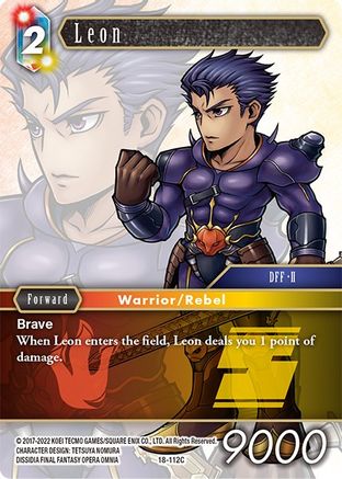 Leon (18-112C) - Resurgence of Power Foil