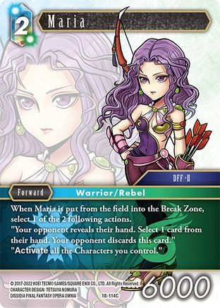 Maria (18-114C) - Resurgence of Power