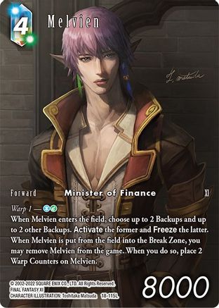 Melvien (Full Art) (18-115L) - Resurgence of Power Foil