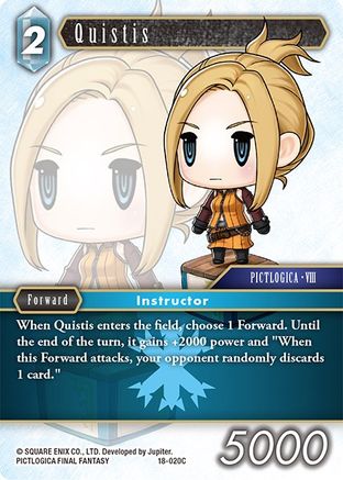Quistis (18-020R) - Resurgence of Power