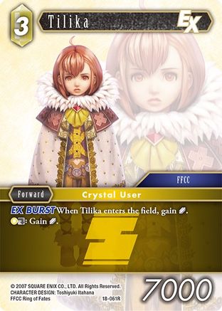Tilika EX (18-061R) - Resurgence of Power Foil