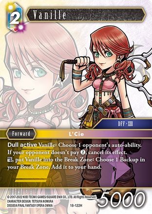 Vanille (18-122H) - Resurgence of Power Foil