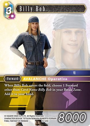 Billy Bob (18-124C) - Resurgence of Power
