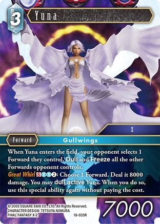 Yuna (18-033R) - Resurgence of Power Foil