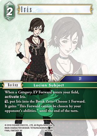 Iris (18-036R) - Resurgence of Power Foil