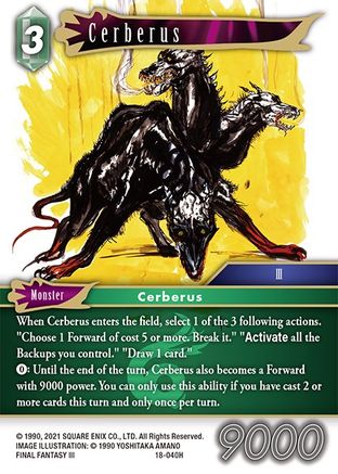 Cerberus (18-040H) - Resurgence of Power
