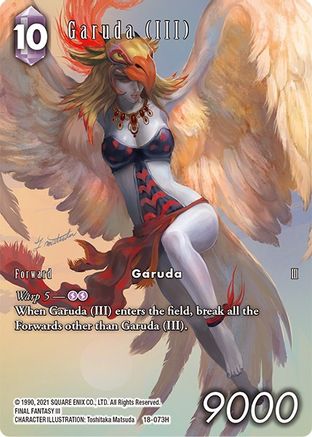 Garuda (III) (Full Art) (18-073H) - Resurgence of Power Foil