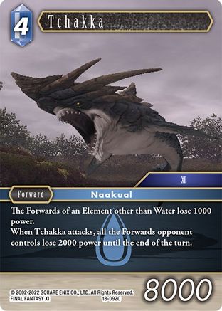 Tchakka (18-092C) - Resurgence of Power Foil
