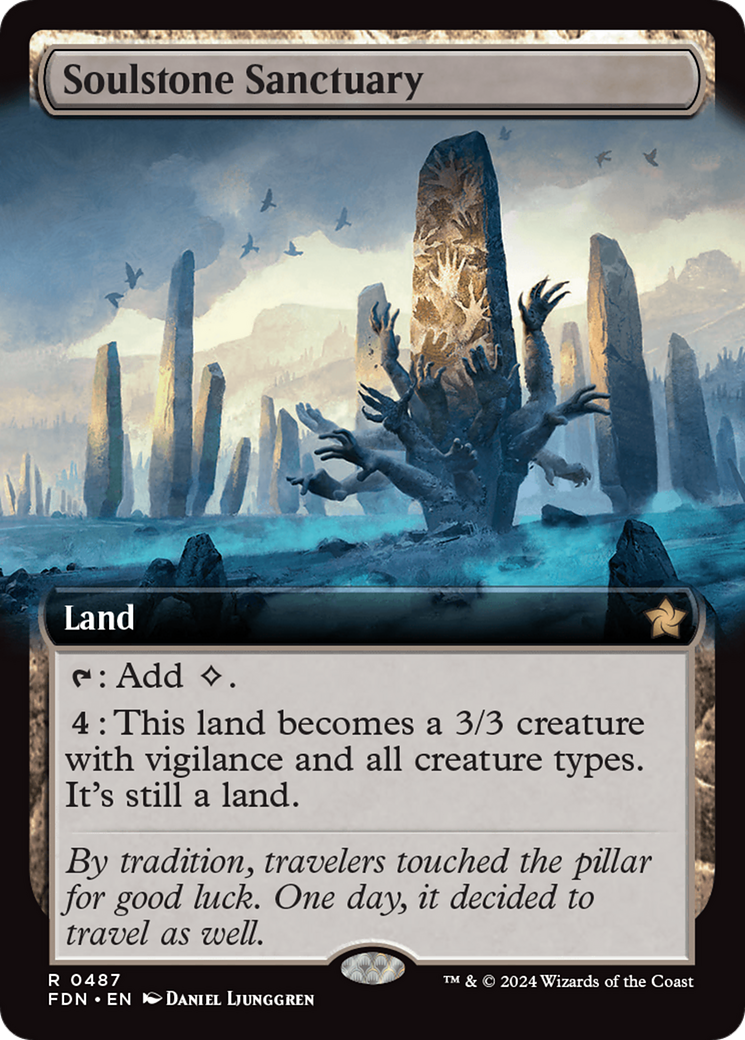 Soulstone Sanctuary (FDN-487) - Foundations: (Extended Art)