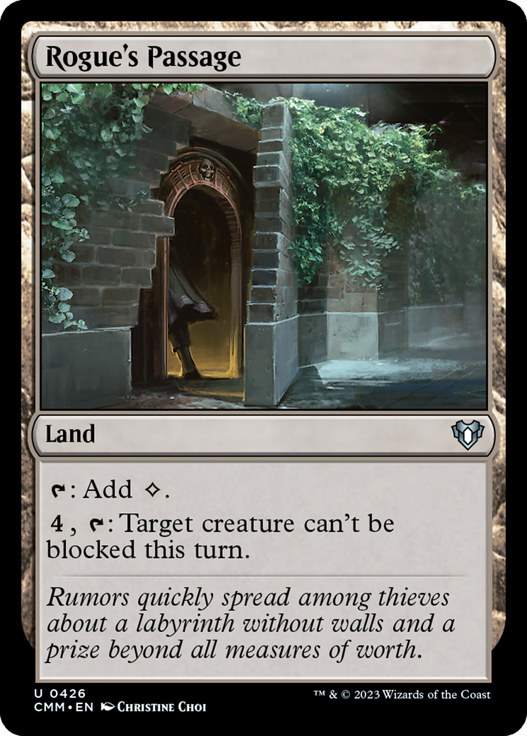Rogue's Passage (CMM-426) - Commander Masters Foil