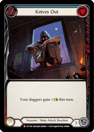 Knives Out (OUT144) - Outsiders Rainbow Foil