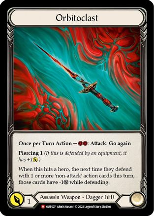 Orbitoclast (OUT007) - Outsiders Rainbow Foil