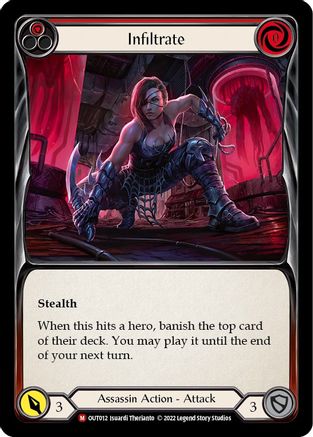 Infiltrate (OUT012) - Outsiders Rainbow Foil
