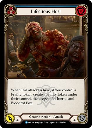 Infectious Host (Blue) (OUT194) - Outsiders