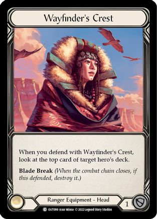 Wayfinder's Crest (OUT099) - Outsiders