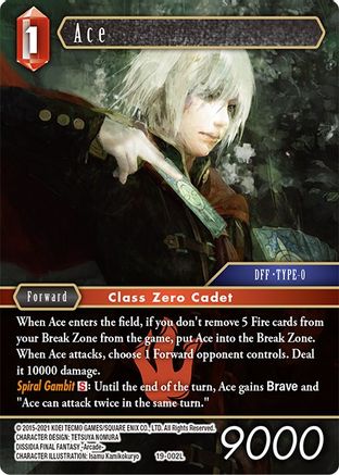 Ace (19-002L) - From Nightmares Foil