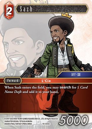 Sazh (19-005C) - From Nightmares