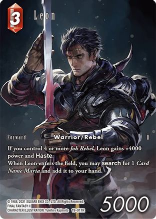 Leon (Full Art) (19-017R) - From Nightmares Foil