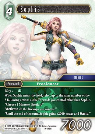 Sophie (19-045H) - From Nightmares Foil