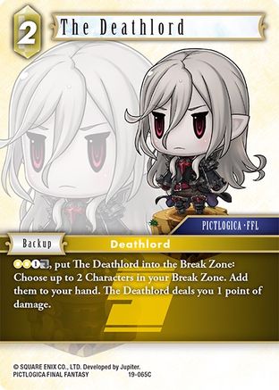The Deathlord (19-065C) - From Nightmares Foil