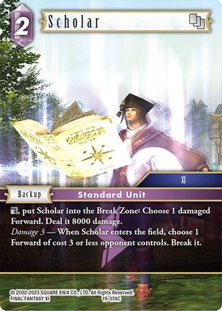 Scholar (19-074C) - From Nightmares Foil