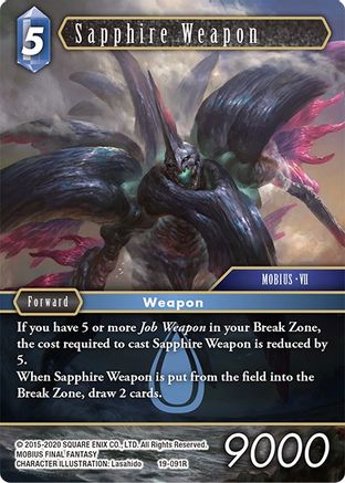 Sapphire Weapon (19-091R) - From Nightmares